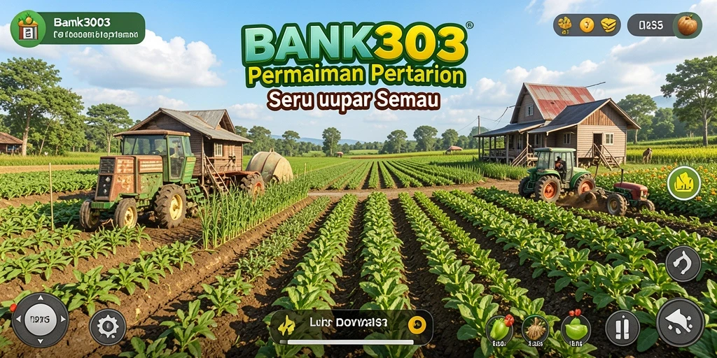 Tampilan gameplay BANK303 yang mengasyikkan dalam bertani.