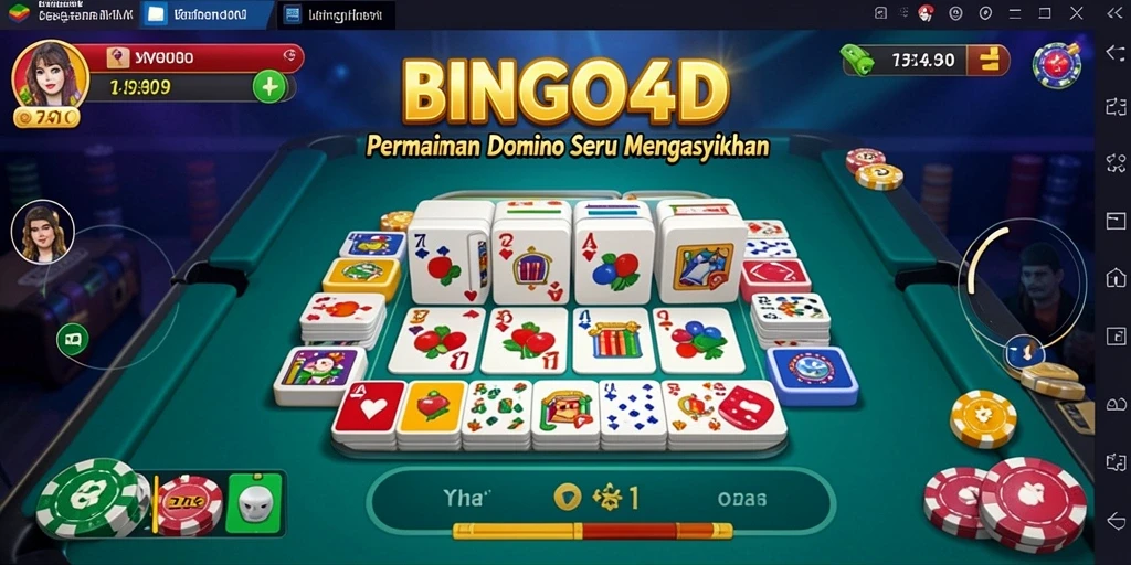 Tampilan gameplay seru dari BINGO4D yang penuh strategi.