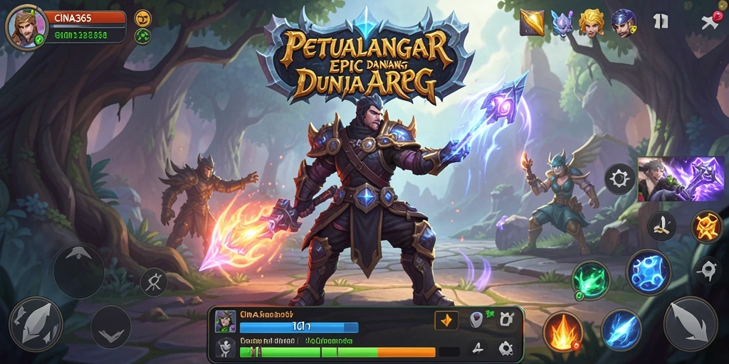 Tampilan gameplay CINA365 yang menegangkan dan mendebarkan.