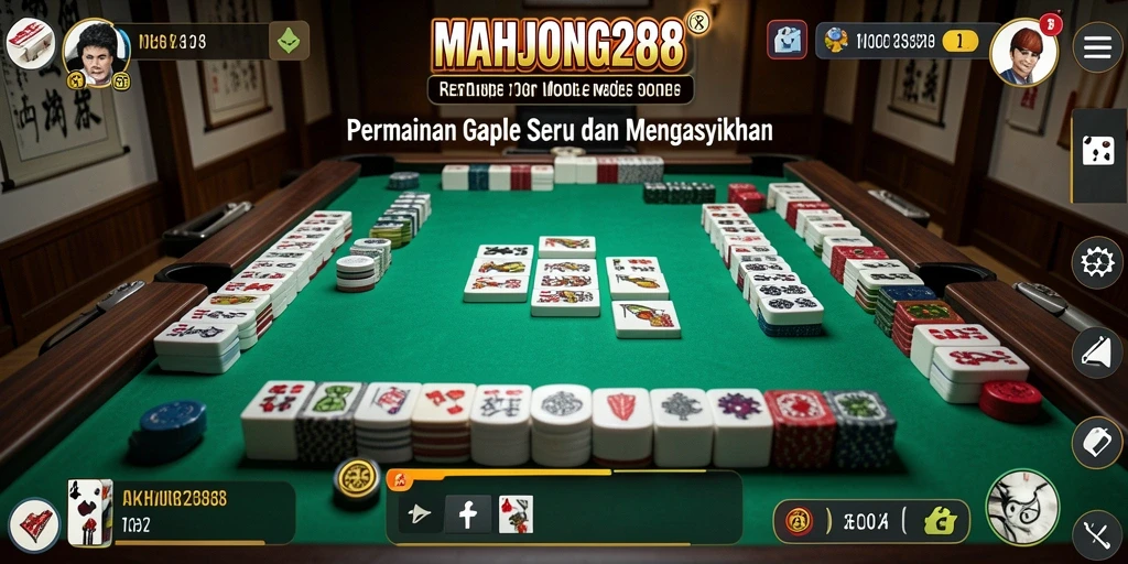 Tampilan gameplay seru dalam <strong>MAHJONG288</strong> yang menampilkan momen berstrategi.