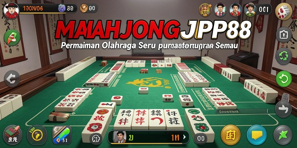 Tampilan gameplay menarik dari MAHJONGJP88 yang penuh aksi olahraga.