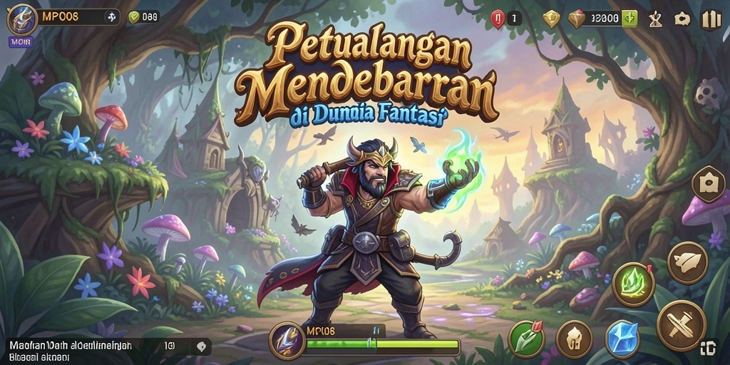 Tampilan menarik dari gameplay MPO08 yang menampilkan petualangan seru.