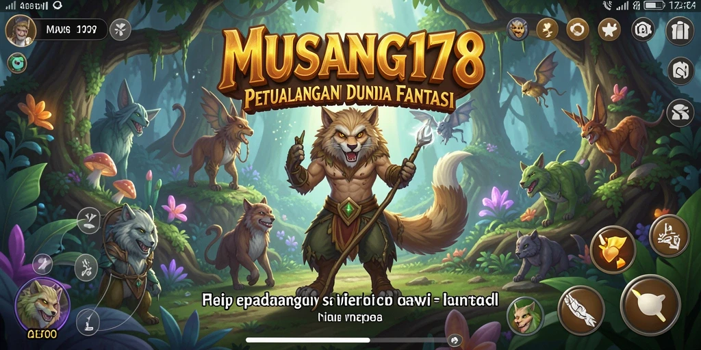 Tangkapan layar utama dari gameplay seru MUSANG178.