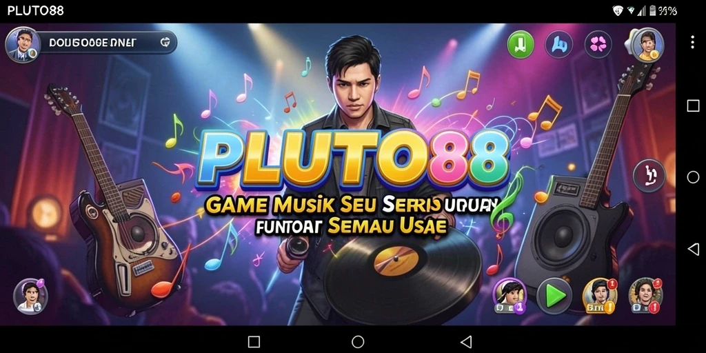 Tampilan gameplay PLUTO88 yang menawan dan penuh warna.