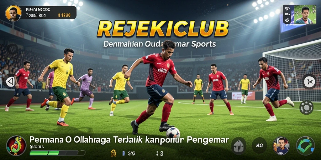 Tampilan gameplay seru dan interaktif di REJEKICLUB.