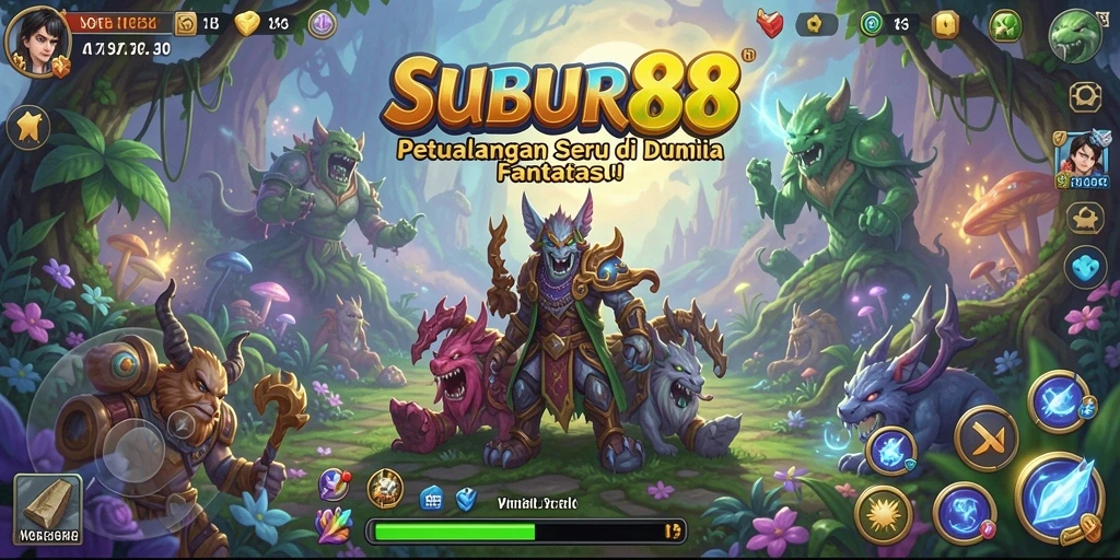 Tangkapan layar gameplay SUBUR88 yang menampilkan aksi mendebarkan dan petualangan seru.