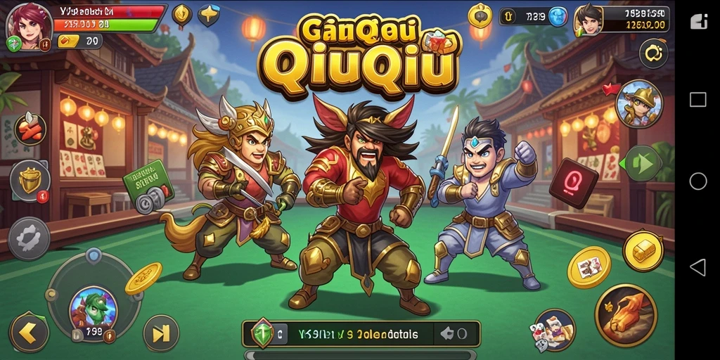 Gameplay Seru QiuQiu di Y89 dengan tampilan menarik.